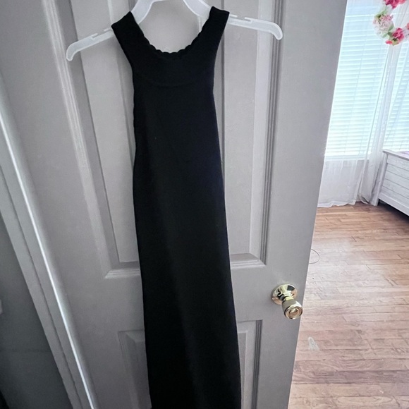 WOMENS BLACK PENCIL DRESS - Picture 3 of 3